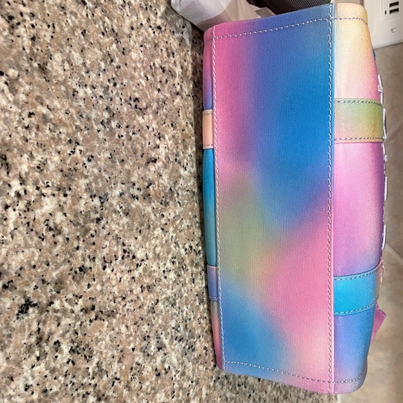 Marc Jacobs Pastel Rainbow Canvas Tote Bag - Picture 12 of 12